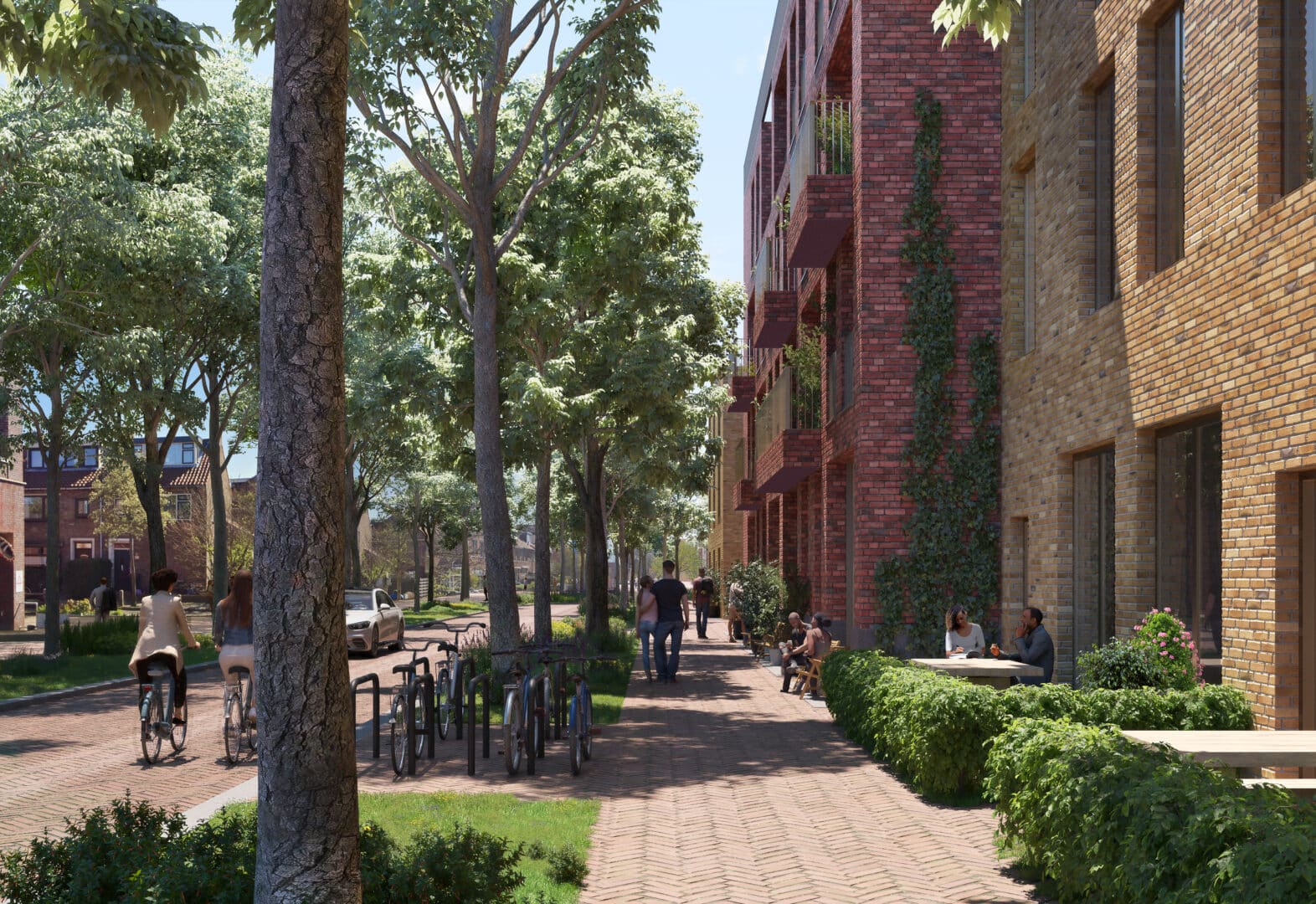 A754 Haarlem West_Stephensonstraat pedestrian