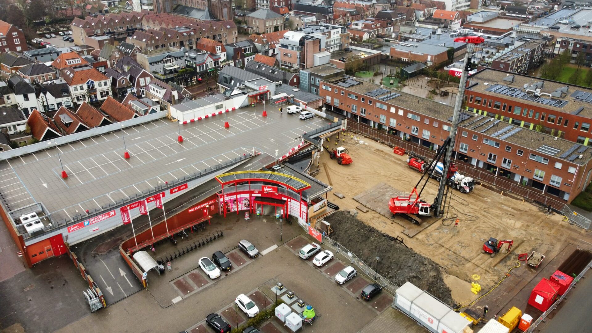 eerste paal laagzijde schagen